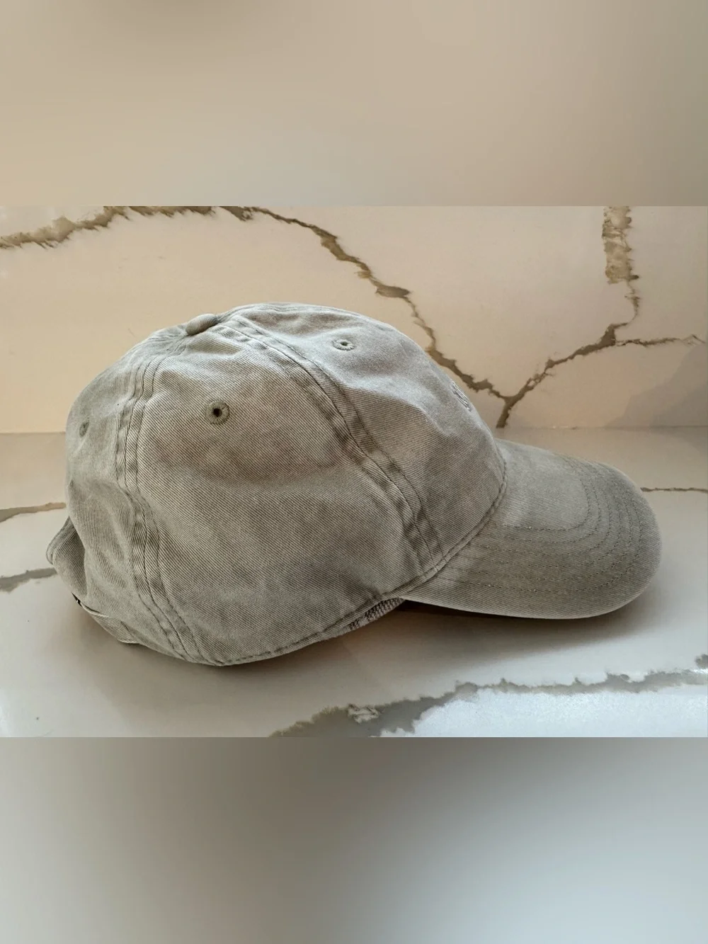NWOT JOAH BROWN Sage Green Washed Cotton Embroidered Dad Hat OSFM - Picture 3 of 9